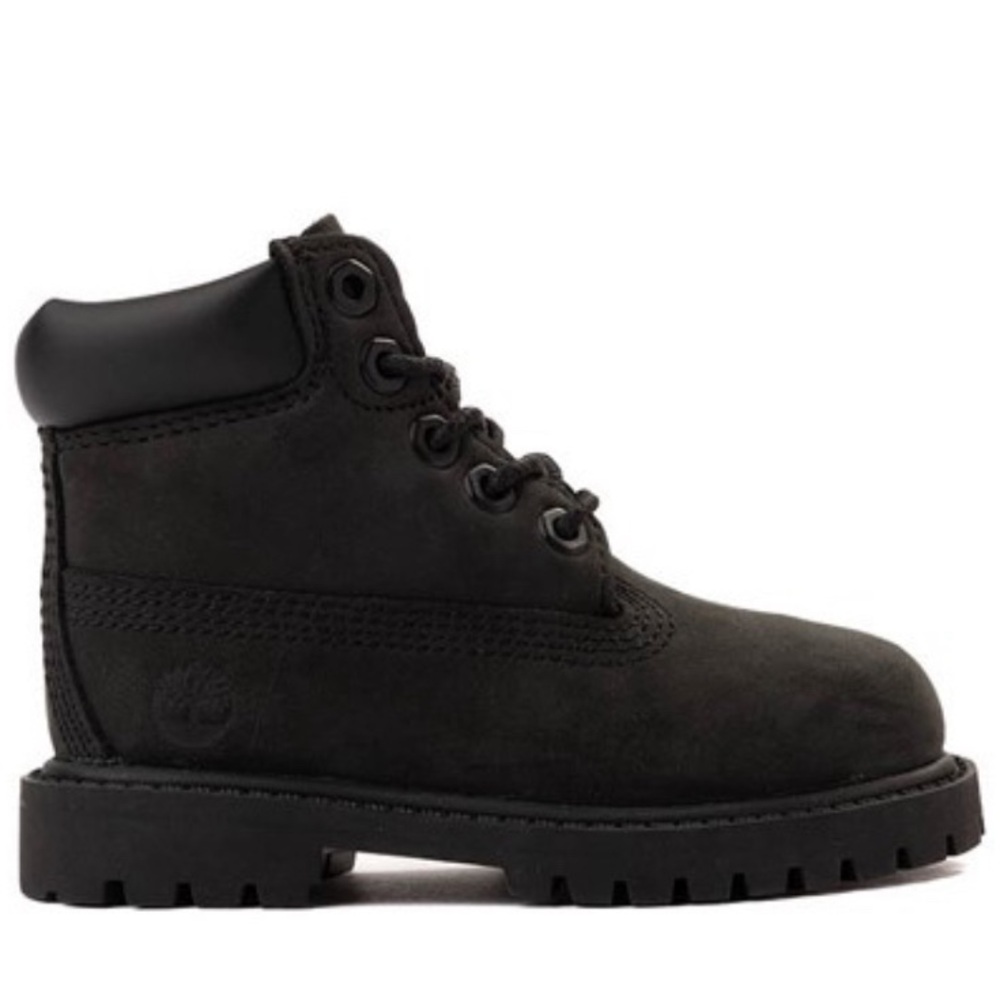 Timberland Kids Black Boots